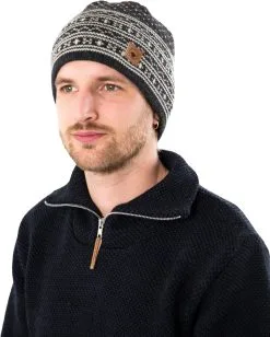 Fuza Wool Arn Beanie Reversible