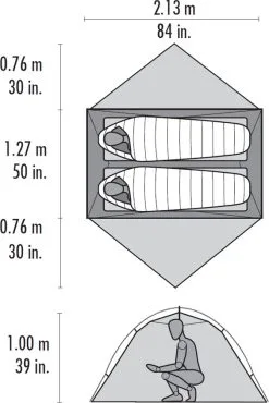 MSR Hubba Hubba™ NX Tent 19 MSR Hubba Hubba™ NX Tent -Kuppeltelte Butik 65000038 9