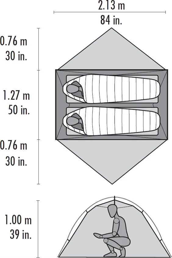 MSR Hubba Hubba™ NX Tent 10 MSR Hubba Hubba™ NX Tent - Billede 10