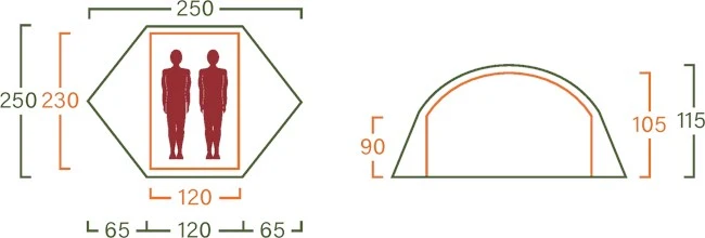 Helsport Reinsfjell Pro 2 4 Helsport Reinsfjell Pro 2 - Billede 4