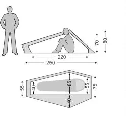 Nordisk Lofoten 1 ULW -Kuppeltelte Butik 65000080 5