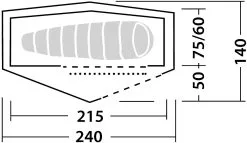 Robens Starlight 1 Tent -Kuppeltelte Butik 65000108 2