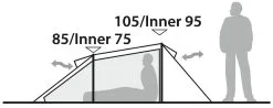 Robens Arch 2 Tent 17 Robens Arch 2 Tent -Kuppeltelte Butik 65000114 8