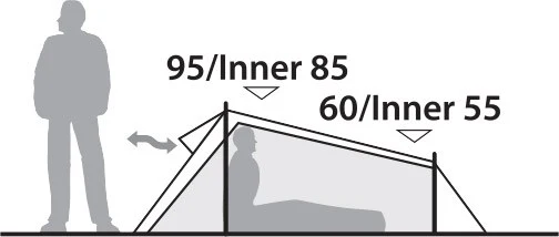 Robens Arrow Head 1 Tent 3 Robens Arrow Head 1 Tent - Billede 3