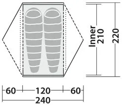 Robens Boulder 2 Tent 18 Robens Boulder 2 Tent -Kuppeltelte Butik 65000145 8