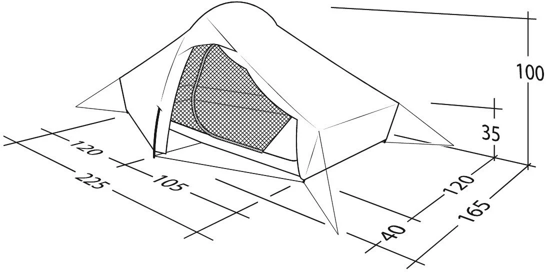 Robens Chaser 2 Tent 8 Robens Chaser 2 Tent - Billede 8