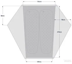 Sea To Summit Telos TR2 Ultralight Backpacking Tent -Kuppeltelte Butik 65000165 9