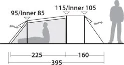 Robens Voyager Versa 3 Tent -Kuppeltelte Butik 65100120 9