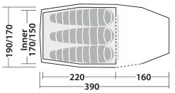 Robens Pioneer 3EX Tent 18 Robens Pioneer 3EX Tent -Kuppeltelte Butik 65100123 8