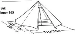 Robens Green Cone 4 PRS Tent -Kuppeltelte Butik 65100159 7