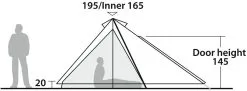 Robens Green Cone 4 PRS Tent -Kuppeltelte Butik 65100159 9