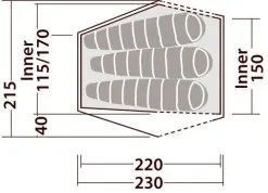 Robens Chaser 3XE Tent 19 Robens Chaser 3XE Tent -Kuppeltelte Butik 65100160 9
