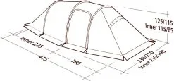 Robens Nordic Lynx 4 Tent -Kuppeltelte Butik 65100163 7