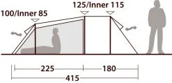 Robens Nordic Lynx 4 Tent -Kuppeltelte Butik 65100163 8