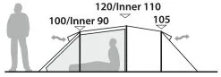 Robens Pioneer 4EX Tent -Kuppeltelte Butik 65100167 9