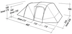Robens Double Dreamer 4 Tent 17 Robens Double Dreamer 4 Tent -Kuppeltelte Butik 65200025 7