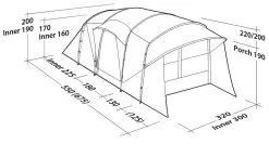 Robens Eagle Rock 5XP Tent 17 Robens Eagle Rock 5XP Tent -Kuppeltelte Butik 65200027 7