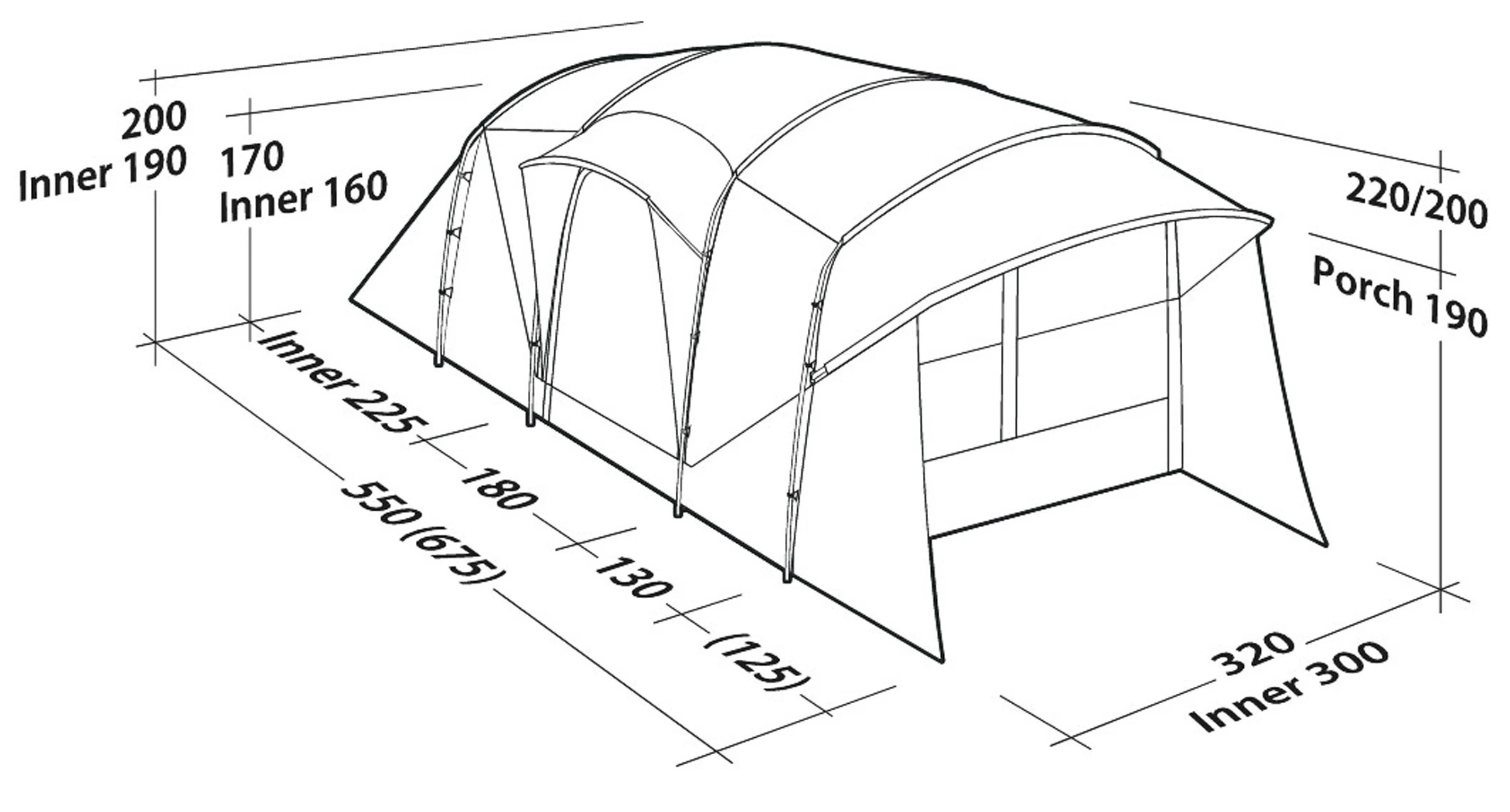 Robens Eagle Rock 5XP Tent 8 Robens Eagle Rock 5XP Tent - Billede 8