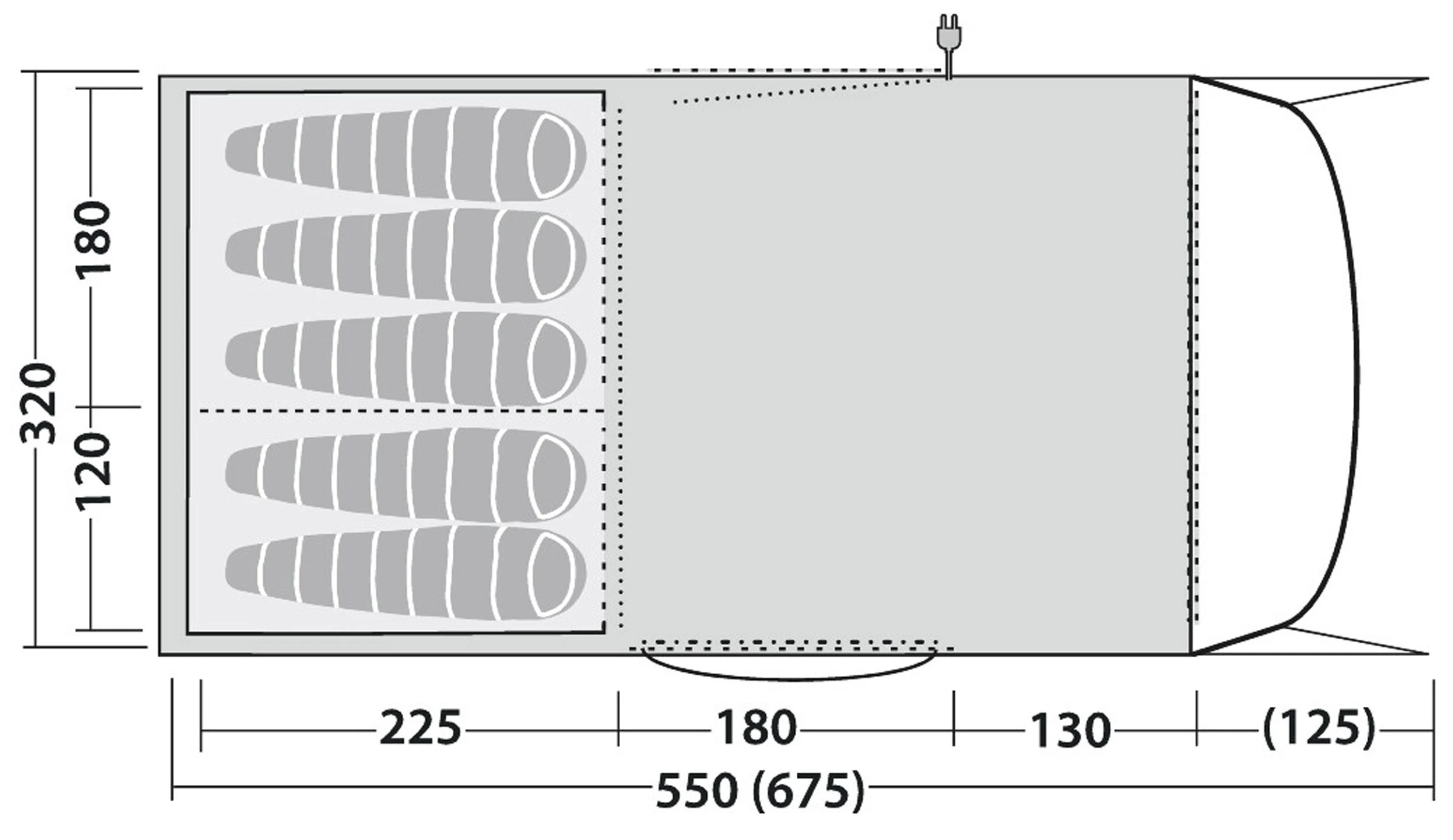 Robens Eagle Rock 5XP Tent 10 Robens Eagle Rock 5XP Tent - Billede 10