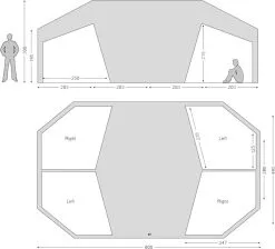 Nordisk Vanaheim 40 Technical Cotton -Kuppeltelte Butik 65300008 4