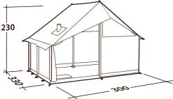 Robens Prospector Castle -Kuppeltelte Butik 65400040 5