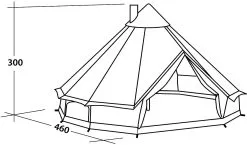 Robens Klondike 10 Grande Tipi 8 Robens Klondike 10 Grande Tipi -Kuppeltelte Butik 65500019 2