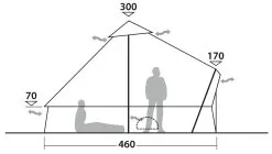 Robens Klondike 10 Grande PRS Tipi -Kuppeltelte Butik 65500029 8