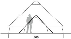 Robens Klondike 10 Grande PRS Tipi -Kuppeltelte Butik 65500029 9