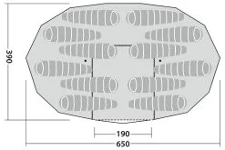 Robens Klondike 12 Twin Tipi -Kuppeltelte Butik 65500030 8
