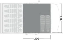 Robens Fleece Carpet Eagle Rock 6+2XP -Kuppeltelte Butik 65800029 1