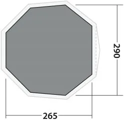 Robens Fleece Carpet Klondike S 8 Robens Fleece Carpet Klondike S -Kuppeltelte Butik 65800032 3