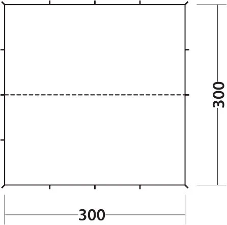 Robens Trail Tarp 3 X 3 M 3 Robens Trail Tarp 3 X 3 M - Billede 3