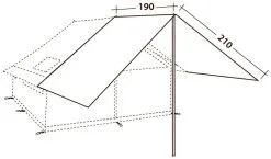 Robens Prospector Tarp -Kuppeltelte Butik 66000079 3
