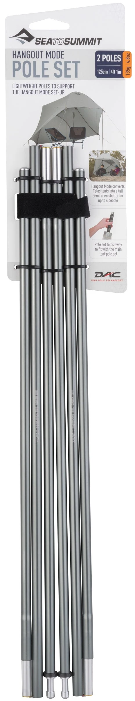 Sea To Summit Telos Hangout Mode Pole Set 7 Sea To Summit Telos Hangout Mode Pole Set - Billede 7