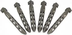 TOAKS Titanium Large V-Shaped Pegs, 6 Pcs