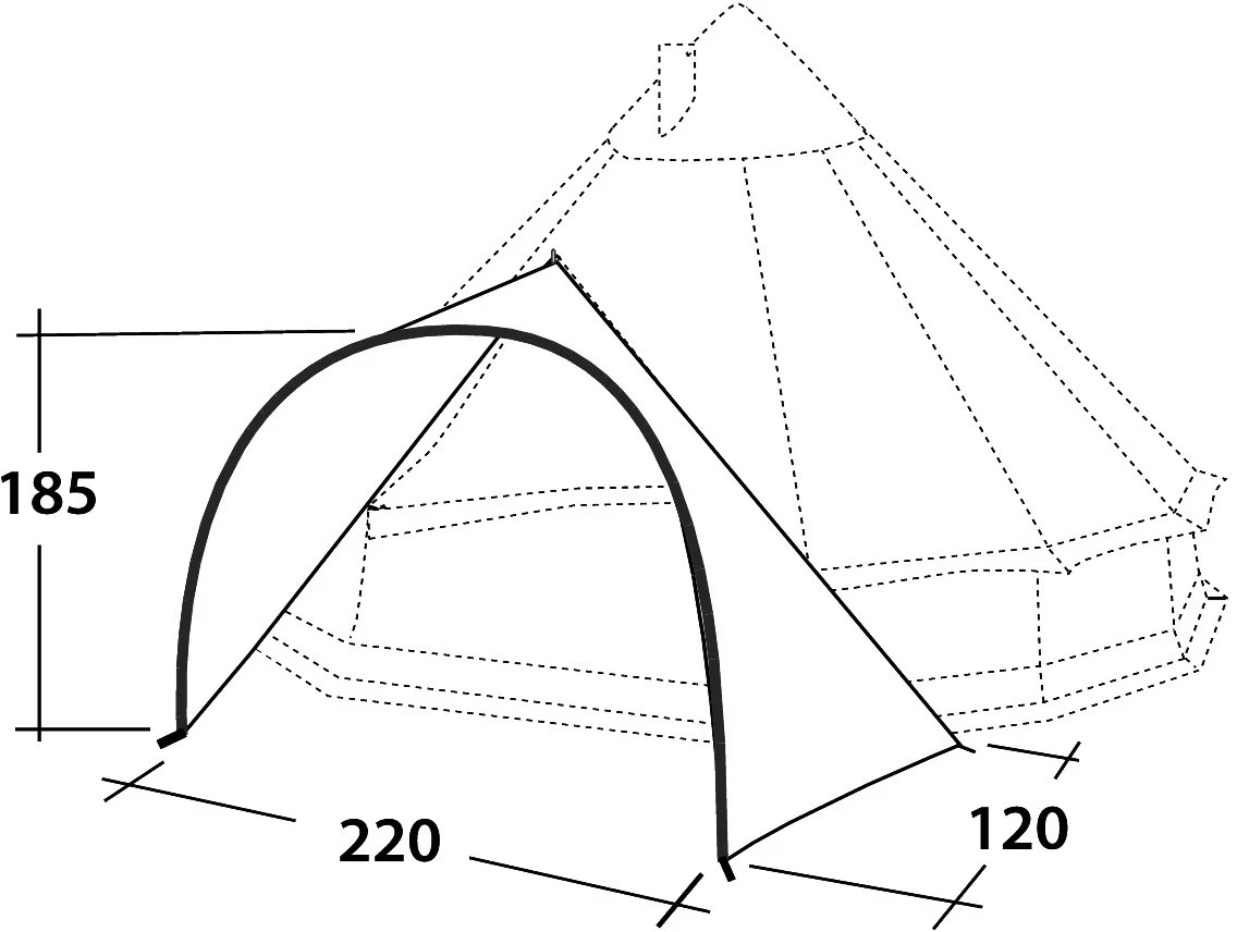 Robens Front Porch 2 Robens Front Porch - Billede 2