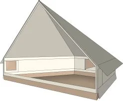 Nordisk Midgard Annex Small -Kuppeltelte Butik 67100006 3