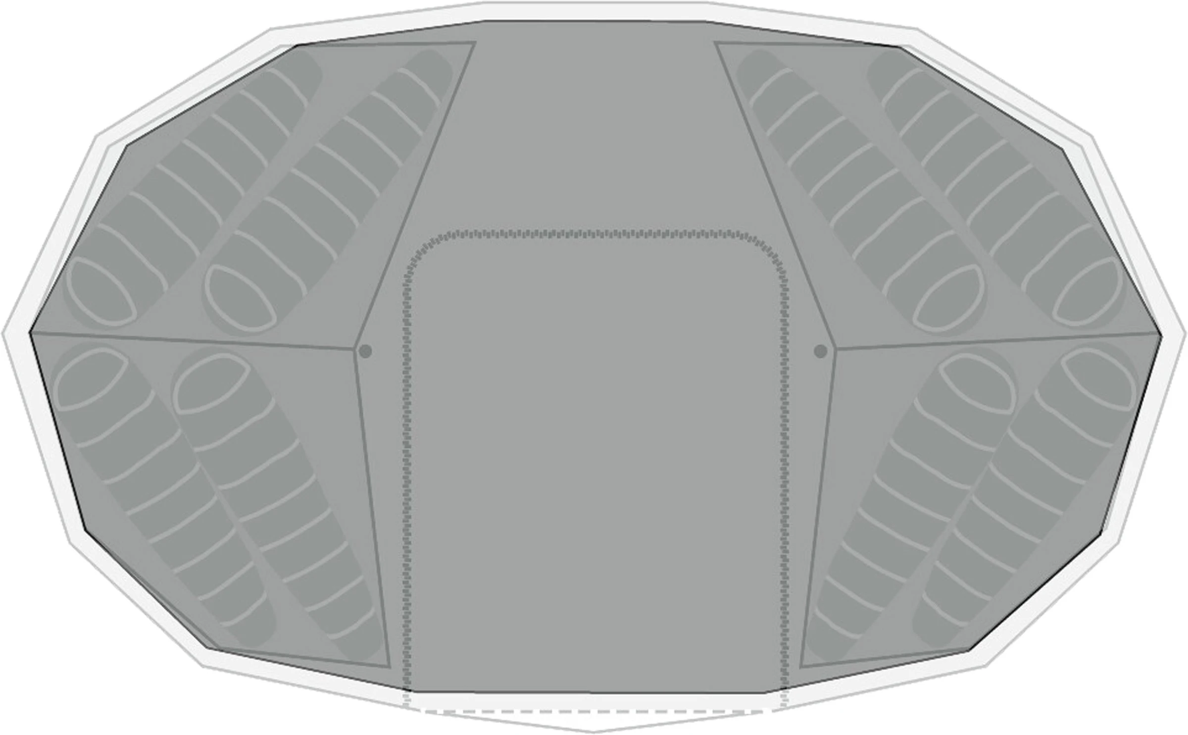 Robens Footprint Klondike 12 Twin 2 Robens Footprint Klondike 12 Twin - Billede 2